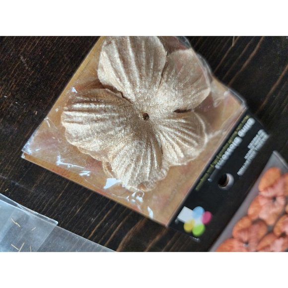 LOT - Journal Scrapbook Embellishments Flowers & Plants 3D Retired New #25 - Picture 4 of 12